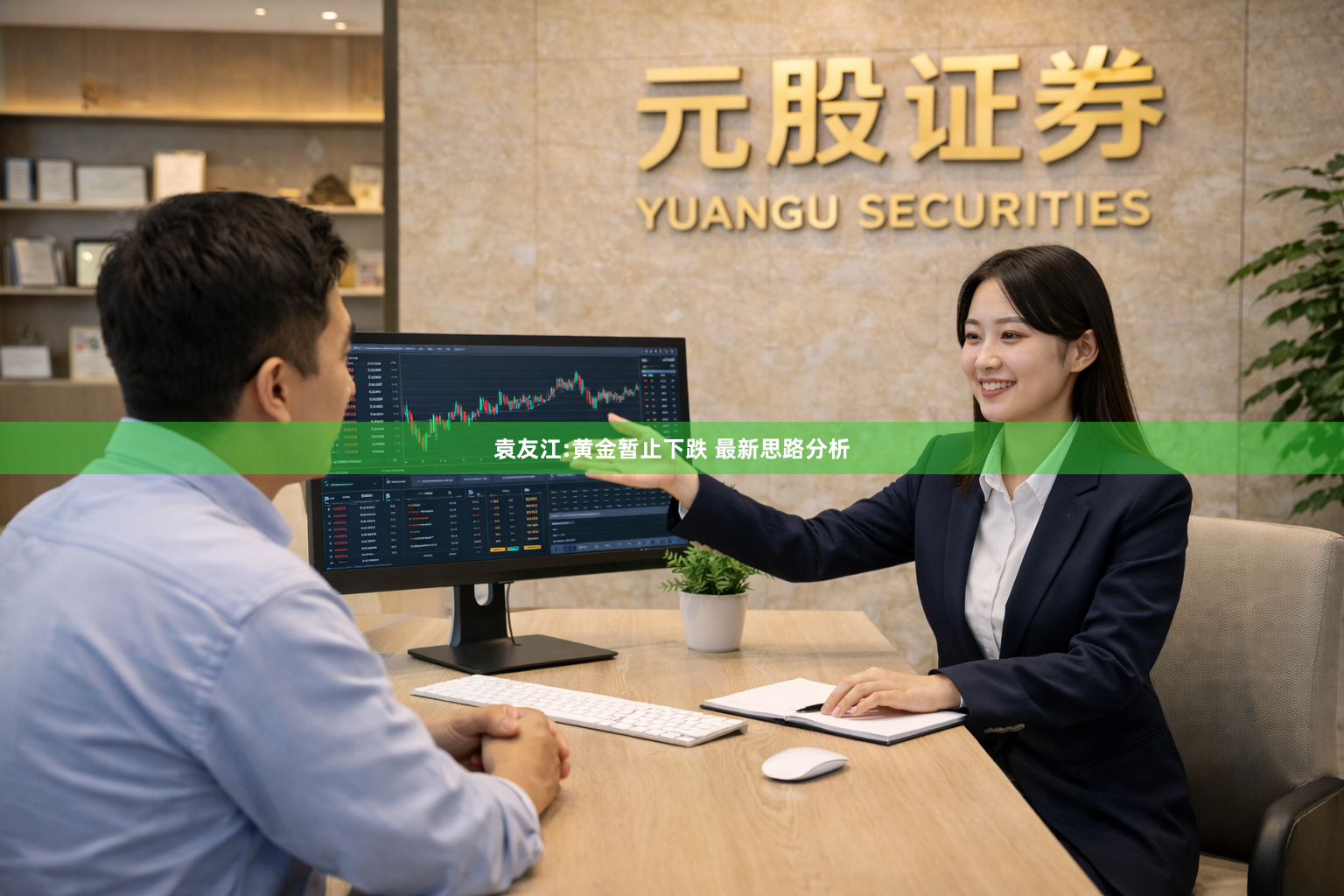 袁友江:黄金暂止下跌 最新思路分析